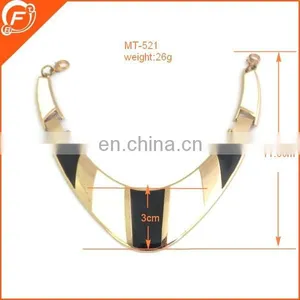 2017 Fashion Black and White Mixture Color Metal Chain With Lobster Claps for Garment Decoration thumbnail-1