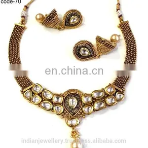 Traditional Jewelery Necklace Manufacturer, Choker Jewellery Necklace Exporter thumbnail-5