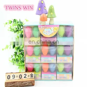 European Top Sale School Office Stationery Items Custom Printed Novelty Mini Ball Shaped Rubber Glowing Erasers thumbnail-2