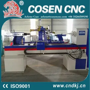 Custom Design Color Cnc Wood Lathe Machine Price Good thumbnail-1