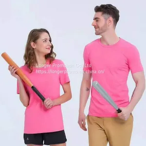 Round Neck Cotton T Shirt Customized Logo Printed thumbnail-3