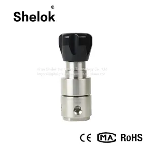 Needle Gas Pressure Regulator Valve Air Oxygen Nitrogen Brass Pressure Reducing Valve thumbnail-1