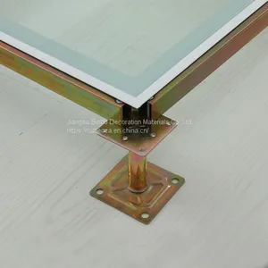 High-strength Tempered Glass Anti-static Raised Floor for Office, Glass, Plank and Bedroom 600 thumbnail-4