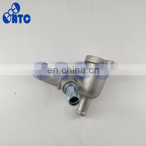 New Engine Coolant Thermostat Housing for Chevrolet Spark Daewoo Matiz OEM 96666227 thumbnail-2