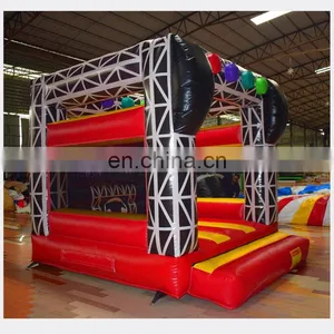 Inflatable Light Music Stage Bounce Room , Inflatable Bouncer House for Adult and Kids thumbnail-4