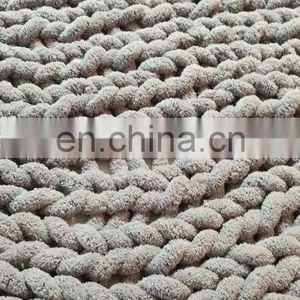 Chenille Chunky Yarn for Knitting Blankets Fancy Yarn Balls thumbnail-1