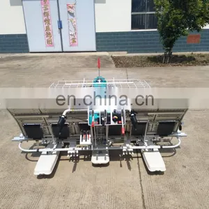 in India 4 Row Hand Walking Type Manual Paddy Rice Transplanter thumbnail-4
