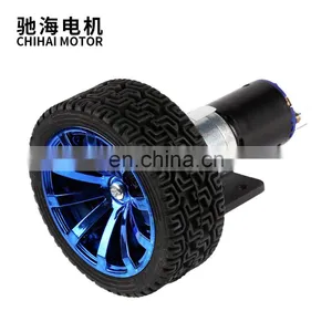 Chihai Motor 65mm Wheel Coupling Kit GM25-370k Low Noise DC6V 12V 24V Wall Climbing Car Motor WPL B-14 for DIY Smart Robot thumbnail-6