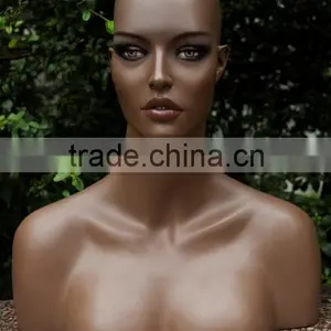Head Mannequin Type and Fiberglass Material Cheap Mannequin H1049 thumbnail-6