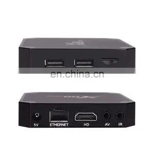 Modern 1G 2G 8G 16G Ultra HD X96 Mini Smart Televisor Remote Control Amlogic Android Satellite TV Box Receiver thumbnail-3