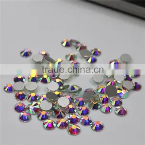 Top Quality Wholesale Clear Crystal Flatback Non Hotfix Rhinestones for Bags Shoes thumbnail-5
