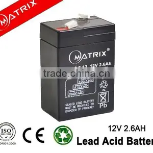 12v 2.6ah Solar Deep Cycle Battery thumbnail-1