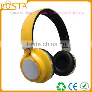 2016 Fashion Factory Wholesales TF Card and FM Support Stereo Bluetooth Headset thumbnail-5