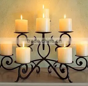 Pillar Candle Holder And Candle Stand, Pillar Candlestick Holder thumbnail-5