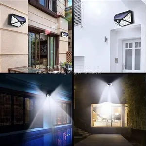 Outdoor LED Solar Light Motion Sensor IP65 Waterproof Sunlight Garden Decoration Street Light Solar Light Wall Light thumbnail-4