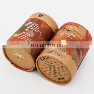 Best Selling Kraft Paper Tube Boxes Cardboard Packaging for Oil Diffuser thumbnail-5