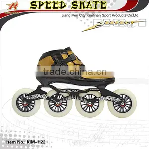 Alu CNC Inline Frame Size 4*110mm Inline Speed Skate, Competition Speed Skate thumbnail-1