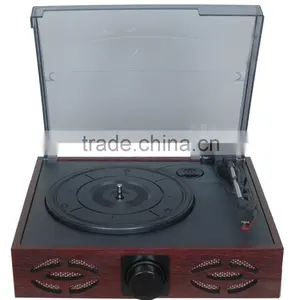 Old Fashioned and Professional Vinyl Reocrd Player With Three Speed and Stereo System thumbnail-2