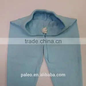 Hot Sale 100% Cotton Knitting Infant Sweater Long Trousers for Spring thumbnail-5
