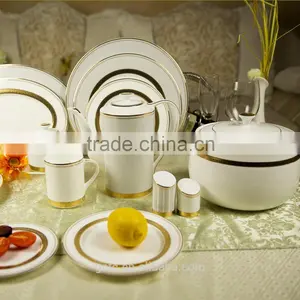 Bone China 20pcs Dinnerware Set With "AN" Design thumbnail-2