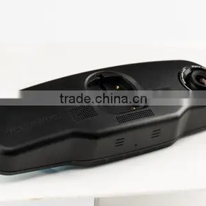 Dual Lens Car Dvr Full hd 1080P Car Camera With 5 INCH Rearview Mirror thumbnail-3