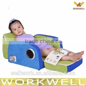 WorkWell Kids Fabric Sofa With HiFI Audio Kw-CS36 thumbnail-3