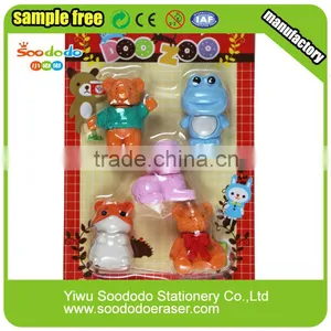 Funny Blister Card Creative Eraser Design thumbnail-1