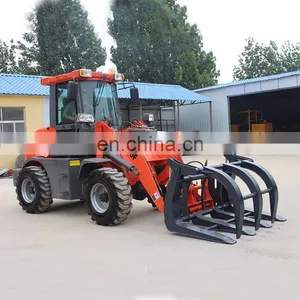 Mappower 1TON WL08 ZL10 910 Articulated Mini Wheel Loader With Various Attachments thumbnail-5