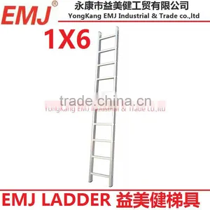 1 Section Single Extension Ladder 1X6 thumbnail-1