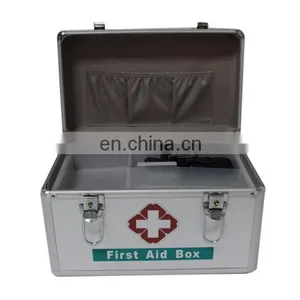 Emergency Home First Aid Kit With Supplies Set Bags Box Travel Waterproof Alloy First Aid Box thumbnail-2