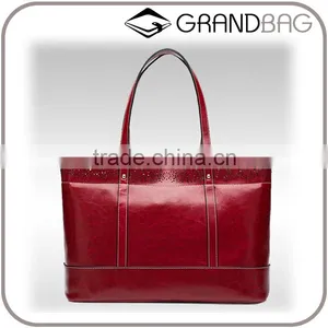 2016 Fashion Hollow Out Carve Pattern Genuine Leather Handbag Classic Shoulder Bag for Women thumbnail-5