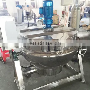 Industrial Cooking Pots With Mixer Homogenizer Mixer thumbnail-1