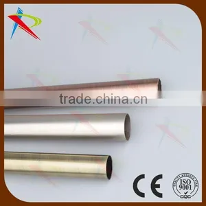 Decorative Plated Bronze Iron Curtain Pole thumbnail-3