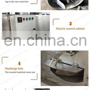 Peanut Roasting Nuts Sesame Soybean Corn Groundnut Roaster Processing Machine thumbnail-5