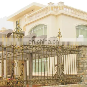 Sales Promotion High Quality Original Design Latest Designs Wrought Iron Fence for Garden thumbnail-1