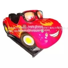 Zhongshan Tai Le Play Children's Indoor and Outdoor Waterproof Glass Steel Small and Medium-sized Rocking Car Rocking Machine Car Story Glasses Cool Car Pink Play Equipment thumbnail-2