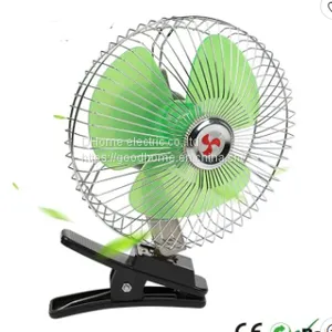 Oscillating Clip Car Fan 12 Volt Mini Car Cooling Truck Fans Auto Fan for Radiator（Wechat:13510231336） thumbnail-2
