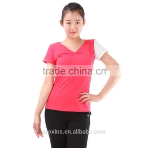 Hot Sale Short Sleeve Dance Top, Fitness Top, Yoga Top thumbnail-6