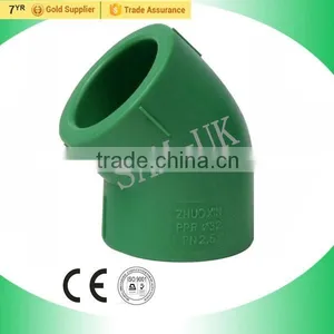 Taizhou Factory Supplier PPR 90 Degree Elbow for Pipe Fitting thumbnail-3