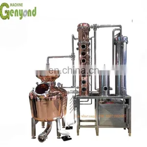 Micro Moonshine Still Home Alcohol Distillation Equipment/Moonshine Distillery Copper Distiller thumbnail-1