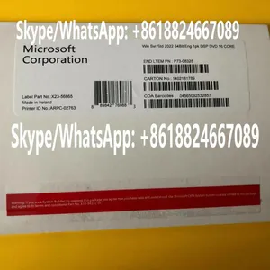 Server 2022 R2 Genuine /Original License Key Code Coa Sticker & DVD& Sealed Package thumbnail-1