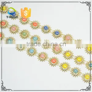 Golden Plastic Trimming Sun Shape thumbnail-1