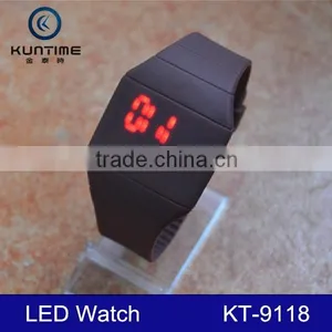 Hot Selling Vogue LED Silicone Bracelet Watch China thumbnail-4