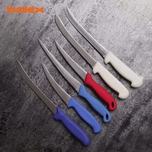 Fish Filleting Knives Meat Slicing Knife Produced by BOLEX CUTLERY China Narrow Boning Knife Camping Supplies Equipments thumbnail-2