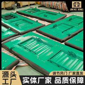 Curved Pressure Relief Air Door in Coal Mine, Bidirectional Windproof, Size Customized According to the Roadway. thumbnail-2