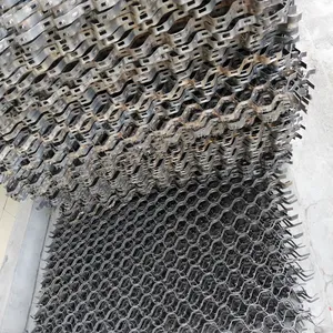 Stainless Steel Refractory Tortoise Shell 304 410 310S Hex Mesh thumbnail-4