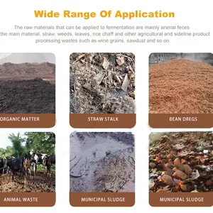 Home Compost Production Machine Fertilizer Processing Equipment Organic Waste Compost Machine for Sale thumbnail-6