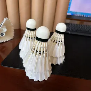 Goose Feathers Shuttlecock Speed 78 for Professional and Practise Using thumbnail-5