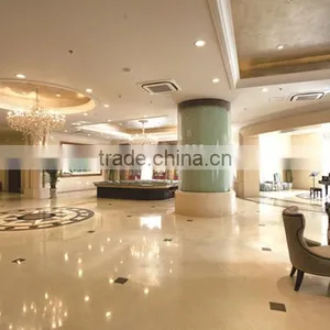 Wholesale Natural Polished Sunny Yellow Floor Marble Slabs thumbnail-2