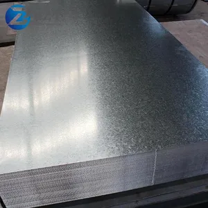 Hot Rolled ASTM A-653 Hot Dipped Galvanized Sheet G40 G60 Zinc Coated Plate Galvanized Steel Sheet thumbnail-3